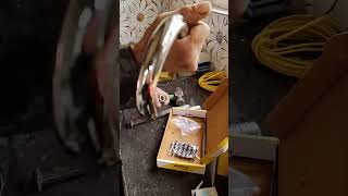 sink mixer installation Jaquar youtubeshort plumbing viralvideo [upl. by Dnivra]