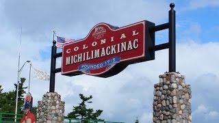 Visiting Fort Michilimackinac in Mackinaw City Michigan [upl. by Llerut]