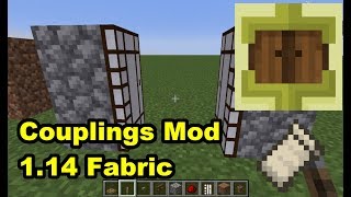 Couplings Mod Fabric Minecraft 114 Demonstration and Review [upl. by Ynatil]