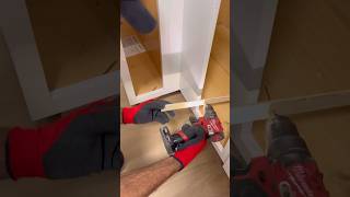 Kitchen cabinets installation 👉 Gpr3Carpentry🔨 viral carpentry tips diy viralvideo [upl. by Correna]