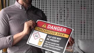 Laminated vs NonLaminated Safety Signs [upl. by Eceinwahs]