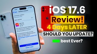 iOS 176 Review 4 Days Later  iOS 176 Battery life heating should you update [upl. by Ecnarwal]