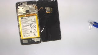 Huawei P10 lite  Backcover wechslen reparatur [upl. by Aerdnahs]