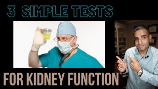 Kidney Function Test creatinine eGFR creatinine clearance Your Kidneys Your Health qasimbuttmd [upl. by Yentirb]