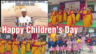 Happy Childrens DaySt Marys English Medium SchoolSamtoliSimdega2024St Marys School [upl. by Rockafellow587]