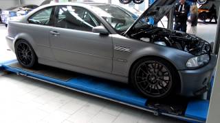 Manhart Racing GmbH BMW e46 with e60 M5 v10 engine [upl. by Nnaecyoj851]