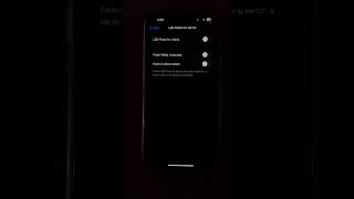 Iphone me call aane par flashlight kaise chalaaye iphone flashlight tech tricks shorts [upl. by Natal]