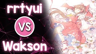 rrtyui vs Wakson  An  artcore JINJA Flower Skystar [upl. by Nadnal]