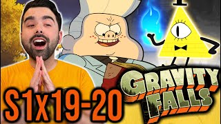 GIDEON RISES Gravity Falls Episode 1920 REACTION INTRODUCTION OF BILL CYPHER Dreamscaperers [upl. by Naeloj]