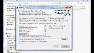 crear usb booteable utilizando quotyumiquot [upl. by Carnes]