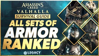 Every Armor Set Ranked  Assassins Creed Valhalla Survival Guide [upl. by Malvina]