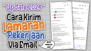 AUTO PANGGIL HRD ‼️ Cara Mengirim Lamaran Kerja Lewat Email  Cara Melamar Kerja Lewat Email [upl. by Atnas656]