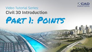 Civil 3D Tutorial 1 Points [upl. by Grayce]