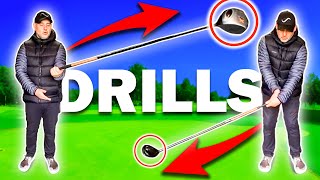 2 Simple Dills to Swing the Driver on an Upward Draw Arc [upl. by Hadley]