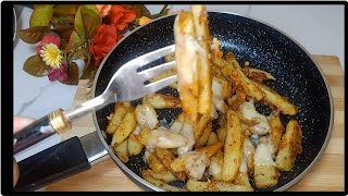 How to make Crispy Garlic Fries Recipe  Quick and Easy Iftar Special Recipe [upl. by Lasiaf589]