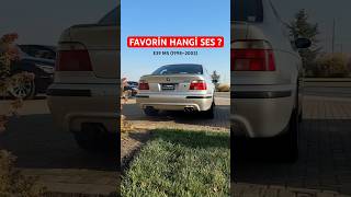 YOK BÖYLE SESLER  SENİN FAVORİN HANGİSİ  bmwe34 m5 e60 [upl. by Llibyc]