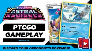 Weird Golduck Deck Wins WITHOUT Taking Any Prizes PTCGO [upl. by Dwain264]