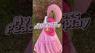 Princess Peach Cosplay in the Park 👑🩷 youtubeshorts shorts [upl. by Levy685]