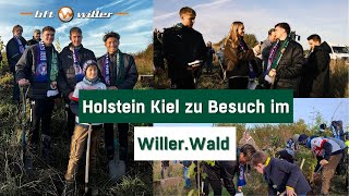 Bundesligaspieler tauschen Fußball gegen Spaten  Pflanz den WillerWald [upl. by Akinal839]