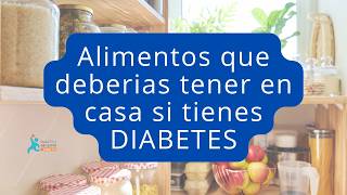 DESPENSA para personas con DIABETES [upl. by Atteloc]