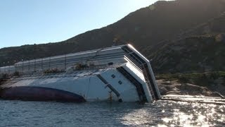 Le renflouage de lépave du Concordia retardé dau moins 6 mois [upl. by Atires]