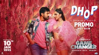 Dhop  Song Promo  Game Changer  Ram Charan Kiara Advani  Thaman S  Shankar trending youtube [upl. by Corotto]