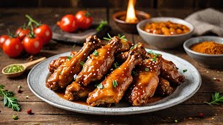 SPICY Chicken Wings That Will Set Your Taste Buds On Fire [upl. by Llejk]