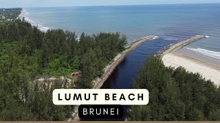 LUMUT BEACH  BRUNEI  DJI MINI SE VLOG 2022 LuueeJanice [upl. by Ajaj]