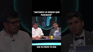 Lagomarsino “¡Hicimos lo mejor que pudimos”  Sin Filtros T4 38 [upl. by Aurora]