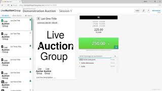 How to bid in a live auction [upl. by Batholomew]