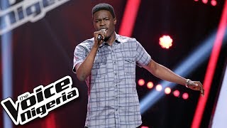 Afolayan Alabi sings ‘I will make love to you’  Blind Auditions  The Voice Nigeria Season 2 [upl. by Noedig]