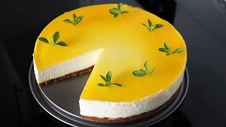 Cheesecake au Citron sans cuisson  sans oeufs [upl. by Damha546]