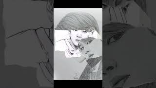 bts fan art drawing btshorts btsedits trending viral ytshorts btsarmyforever 💜💜💜💜💜💜💜💜💜💜💜💜💜💜💜💜 [upl. by Marler]