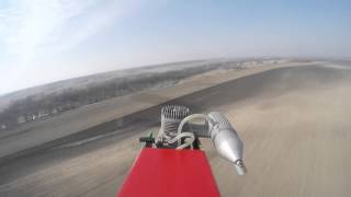 CALMATO 40 Trainer flight and crash gopro [upl. by Joice]