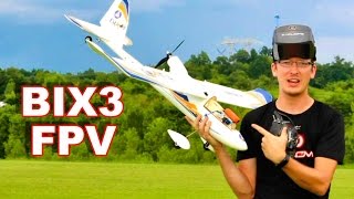 Bix3 FPV First RC Plane FPV Flight  TheRcSaylors [upl. by Dearr271]