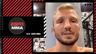 TJ Dillashaw on upcoming fight vs Cory Sandhagen his suspension and Conor McGregor  ESPN MMA [upl. by Maclay598]