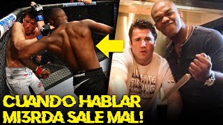 Cuando HABLAR M1ERD4 sale muy MAL Jon Jones DESTRUYE a Chael Sonnen [upl. by Marji]