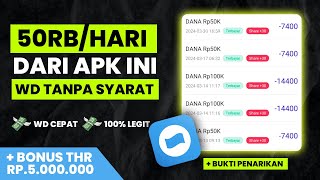 APK Receh Tapi Cuan 50RBHari Tanpa Syarat WD  Aplikasi Penghasil Saldo Dana 2024 Terbaru [upl. by Lrak]