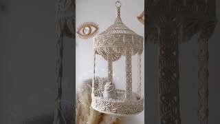 How nice is this dont forget to check out our macrame cat hammock collection [upl. by Keir]