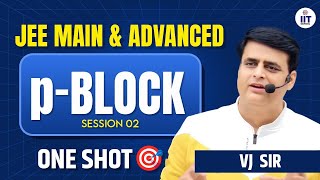 JEE Main amp Advanced  Inorganic Chemistry  PBlock  Session 02  VJ Sir iitschool [upl. by Eejan]