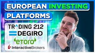 BEST INVESTING PLATFORMS FOR EUROPEANS 2024 📈 eToro Trading 212 DEGIRO Interactive Brokers [upl. by Myranda]