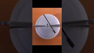 Hyperbola Clock A Uniquely Mathematical Timepiece shorts [upl. by Eliam]