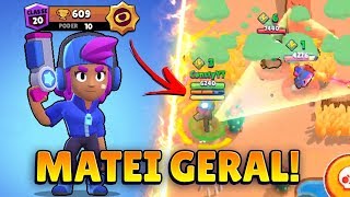 CAÇANDO TIMES COM O NOVO PODER ESTELAR DA SHELLY NO COMBATE  BRAWL STARS [upl. by Silyhp]