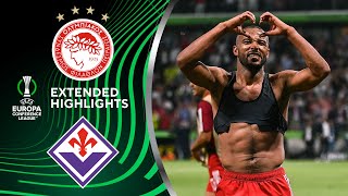 Olympiacos vs Fiorentina Extended Highlights  UECL Final  CBS Sports Golazo [upl. by Mikkel]