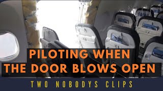 Pilots Reaction When Airplane Door Blows Open [upl. by Lissy]