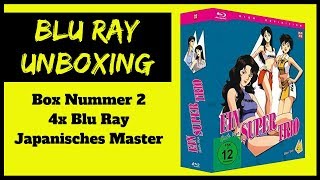 Ein Supertrio Blu Ray Unboxing Deutsch  Box 2  Cats Eye  Zeichentrickserien 90er  Super Trio [upl. by Knudson153]