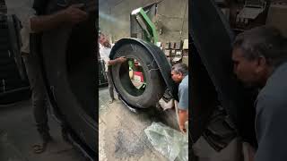 Amazing tyre Remoulding Process [upl. by Nnaarat]