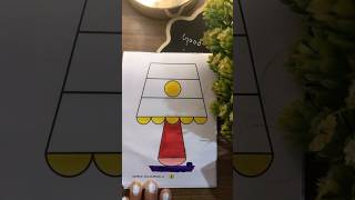 Colouring Lamp ASMR ✨❤️So satisfying  😌 asmr satisfying viralvideo [upl. by Holmen]