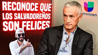 Jorge Ramos y Univision admiten que El Salvador cambio gracias a Bukele [upl. by Ennovehc474]