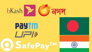 How to Transfer Money Bangladesh To indiabkash to PayTmUpi [upl. by Kai894]